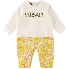 Versace Baby Printed Stretch Cotton Onesie - Multicoloured