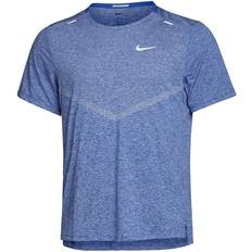 Men's Dri-FIT Short-Sleeve Running Top - Game Royal/Heather