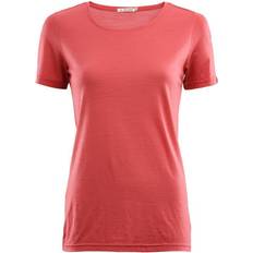 Dame - Røde Undertrøyer Aclima Lightwool Women's T-shirt