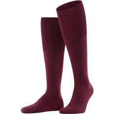 Herren - Rot Socken Falke Airport Men Knee-High Socks - Burgundy