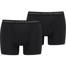 Levi's Undertøy Levi's Tencel Boxer Briefs 2-pack - Jet Black/Black