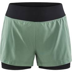 Craft Sportswear ADV Essence 2-in-1 Shorts W - Green