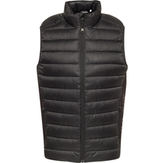 S Westen Calvin Klein Men's recycled polyester zip-up jacket, Black
