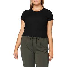 Damen Oberteile Only Emma Short Top T-Shirt