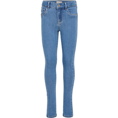 Only Girl's Life Reg Skinny Jeans - Blue/Medium Blue Denim