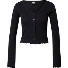 M Cardigans Urban Classics Ladies Cropped Rib Cardigan Cardigan