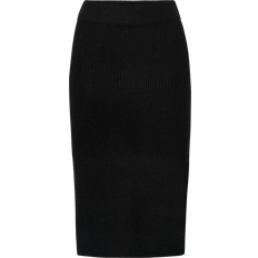 Vila Ril Pencil HW Knit Skirt