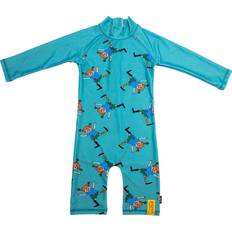 Turkise Badetøy Swimpy Pippi UV Suit - Turquoise