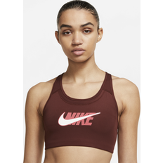Nike Training Icon Clash Swoosh logo bra in