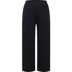 Urban Classics Ladies Straight Pin Tuck Sweat Pants - Black