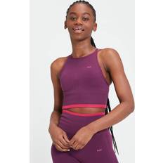 Odlo seamless high sports bra purple: women's sports bra