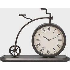 Ridge Road Décor Vintage Penny Farthing Table Clock Table Clock 19"