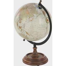 Ridge Road Décor Vintage Style Globe Globe 9"