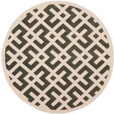 Safavieh Courtyard Black, Beige 94"