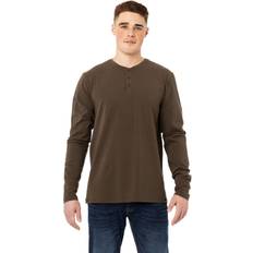 Hanes Mens Long Sleeve Henley Shirt - JCPenney