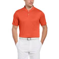 PGA tour Pique Short Sleeve Polo Shirt - Firelight