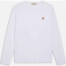 Maison Kitsuné KitsunÃ© Men's Fox Head Patch Long Sleeve T-Shirt