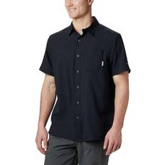 Black - Men Shirts Columbia Men PFG Slack Tide Camp Shirt-