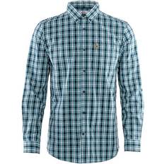 Turkise Skjorter Fjällräven Övik Shirt LS M - Dusk