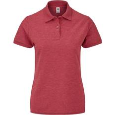 Fruit of the Loom Womens/Ladies Lady Fit PiquÃ© Polo Shirt (Royal Heather)