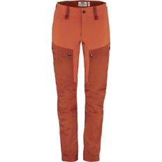 Orange - Outdoor Pants - Women Fjällräven Keb Trousers Reg W - Cabin Red/Rowan Red