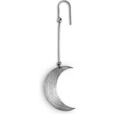 Jane Kønig Half Moon Earring - Silver