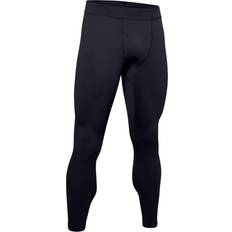 Beige - Herren Leggings Under Armour Men's ColdGear Base 2.0 Leggings Pitch Gray