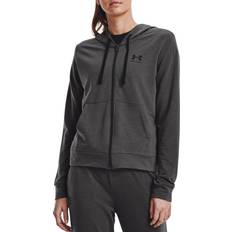 Under Armour Rival Terry FZ women's sweatshirt, Green