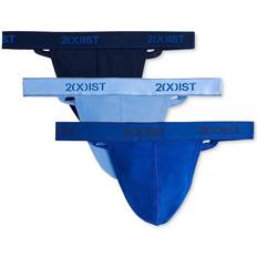 Jockey Men's Underwear Elance String Bikini - 2 Pack, Black, S at   Men's Clothing store: Men S String Bikini Underwear