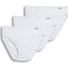 Jockey Women's Underwear Comfies Microfiber French Cut - 3 Pack,  black/ivory/light, 5 at  Women's Clothing store: Briefs Underwear