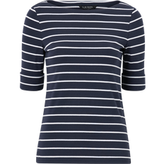 Lauren Ralph Lauren Damen Bekleidung Lauren Ralph Lauren Women's striped T-shirt with French sleeves, Multicoloured