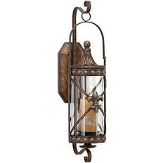 Ridge Road Décor Fleur de Lis Lantern 20"