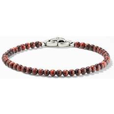 David Yurman Tiger's Eye Spiritual Beaded Bracelet