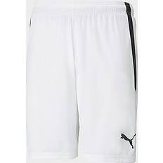 Puma Men's teamLIGA Soccer Shorts White/Black