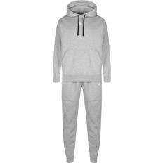 Nike Cotton Jumpsuits & Overalls Nike Sports Essentials Fleece Tracksuit Men - Grey/White