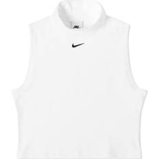 Nike Women's Sportswear Essentials Top - White/Black
