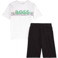 Hugo Boss T-shirts Children's Clothing HUGO BOSS Hugo Boys T-shirt And Shorts Set 16Y 16Y
