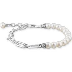 Thomas Sabo Bracelet - Silver/Pearls