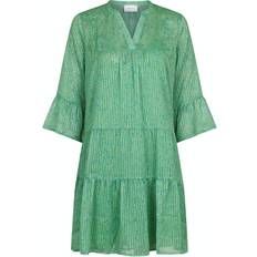 L - Lilla Kjoler Neo Noir Gunvor Sparkle Dress - Green