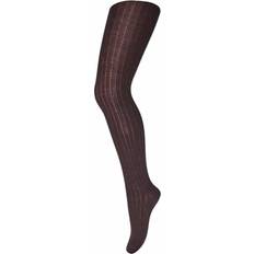 mp Denmark Wool Rib Tights Chocolate 9-10 år/140