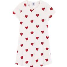 Petit Bateau Dress White/Red 12år 150cm