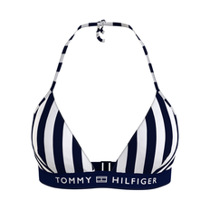 Hvite - L Bikinioverdeler Tommy Hilfiger Lingeri Bikini Top - Blue/White