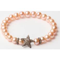 Oransje Armbånd Lancaster Damarmband JLA-BR-STAR-4-PE Sterlingsilver