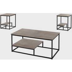 Monarch Specialties Trim Coffee Table 22x42.2" 3