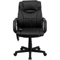 Adjustable Seat - Black Office Chairs Flash Furniture Executive Office Chair 37"