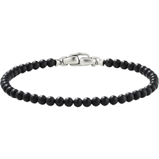 David Yurman Spiritual Beads Bracelet - Silver/Onyx