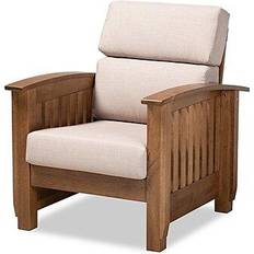 Baxton Studio Charlotte Lounge Chair 35.1"