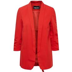 Damen - Rot Jacketts Pieces Bosella Blazer - High Risk Red