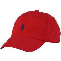 Røde Capser Polo Ralph Lauren Kid's Cotton Chino Baseball Cap - Red (98385)