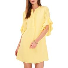 Vince Camuto Flutter Sleeve Dress - Sunburst